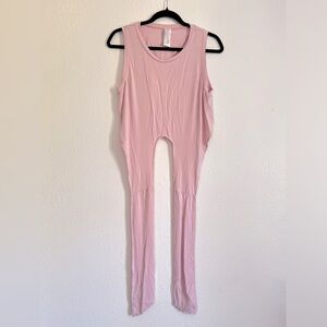 Fabletics Marissa Crop Tie Up Tank Size Large Classic Ballet Pink